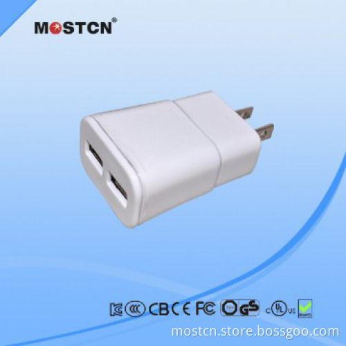 dual usb charger with 2 years warranty